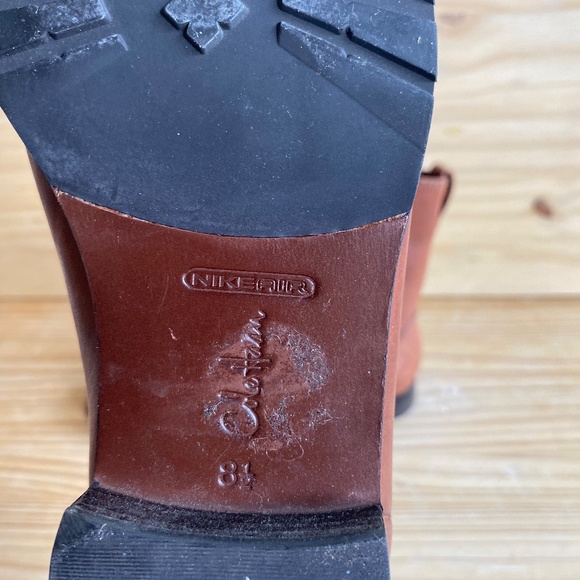 COLE HAAN Brown Small Heel Ankle Boots - Picture 7 of 7